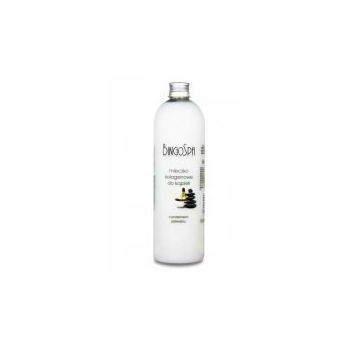 .BINGOSPA Mleczko kolagenowe do kąpieli z proteinami jedwabiu 500ml .